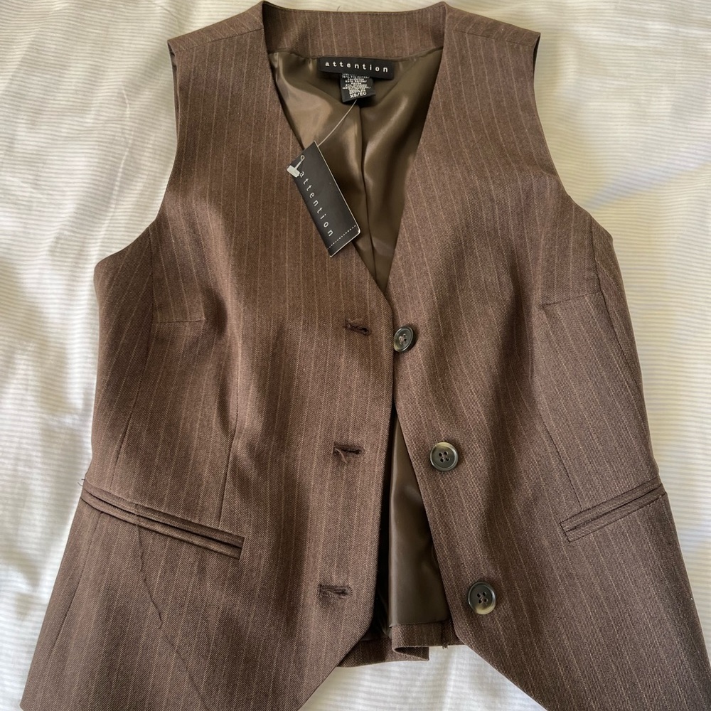 Cute vintage vest set